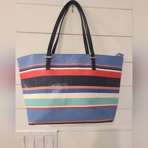 Kate Spade Striped Multicolor Purse